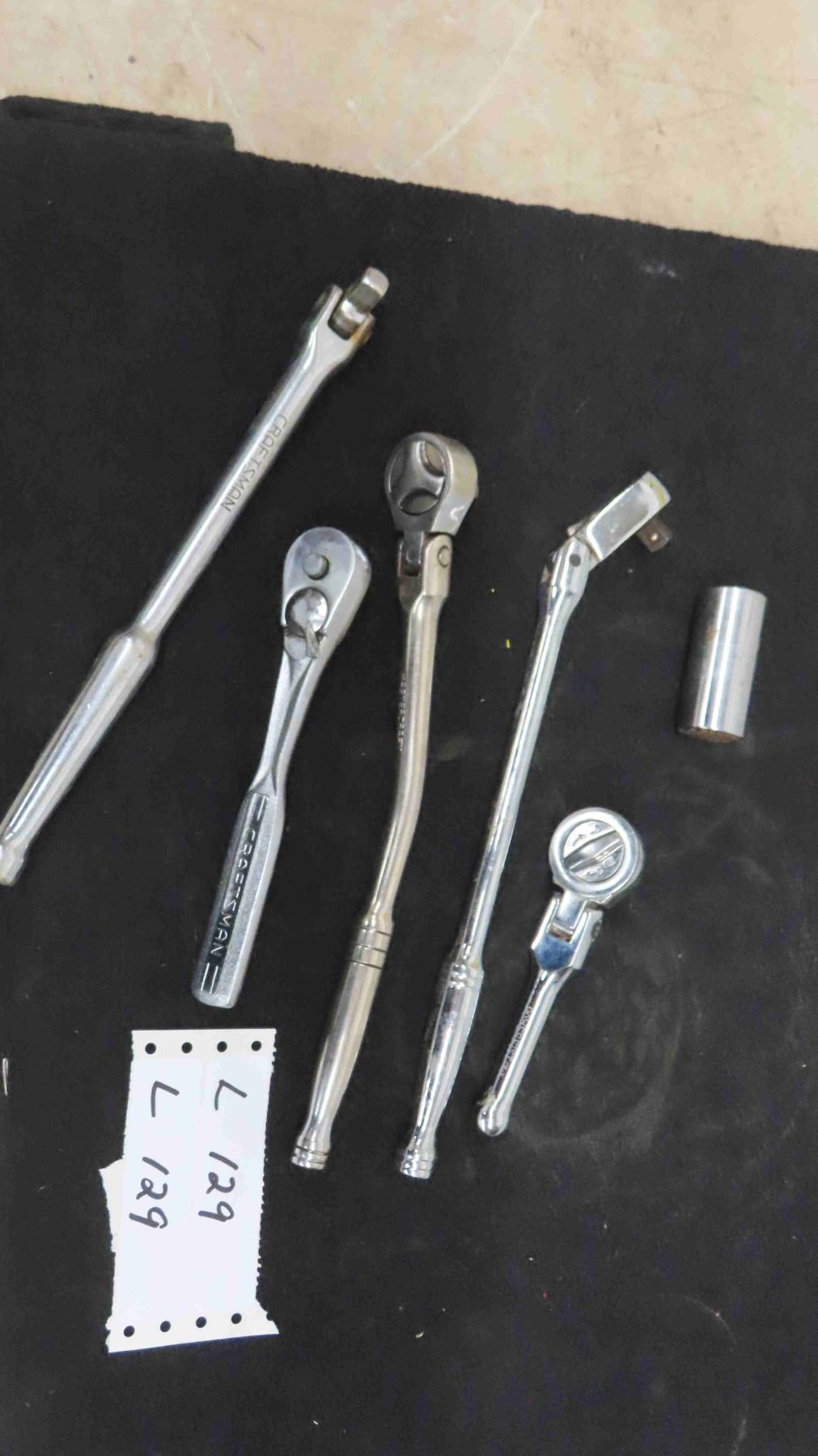 5 Ratchets ; Mastercraft, Craftsman, Power Fist , Robotic Socket - Tim ...