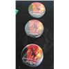 Image 10 : New DC Batman Figure 4" Tall, Batman Forever Movie Photo Stickers New in Pkg.,