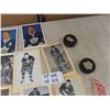 Image 3 : Old Hockey Photo, Detroit Red Wing Crest, Hockey Pucks