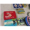 Image 7 : Tins, Silverware, Gulf 1st Aid Kit, Letter Opener, Oriental Iron Ball, plus more