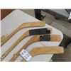 Image 2 : 4 Vintage Hockey Sticks