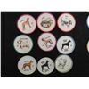 Image 5 : 80 Hunters Potato Chips Plastic Dog Coins - Some Have 'Hunters Potato