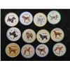 Image 8 : 80 Hunters Potato Chips Plastic Dog Coins - Some Have 'Hunters Potato