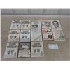 Image 1 : 10 Assorted Vintage Baseball Advertisements : Mickey Mantle , Lou Gehrig , 