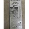Image 4 : 10 Assorted Vintage Baseball Advertisements : Mickey Mantle , Lou Gehrig , 