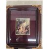 Image 4 : Wood Framed Pictures of Children Paintin 11'' x 13''