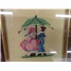 Image 6 : 3 Petit Point Pictures 9'' x 6'' , 5 1/2'' x 5 1/2'' , 4 1/2'' x 5 1/2''