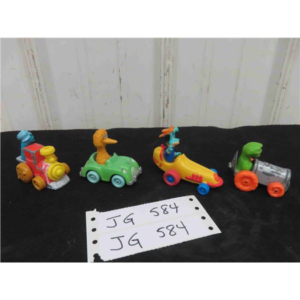 1981 Muppets Cars , 1991 Plastic Huckleberry Hound Car