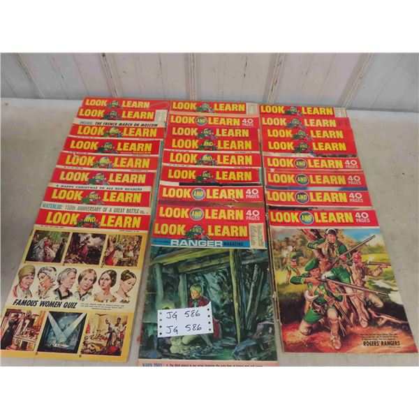 25 Look and Learn Magazines 1960s/70s