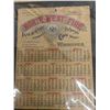 Image 4 : Northwest Fire Insurance Company Winnipeg Calender - Date Says 'Incorporated 