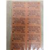 Image 9 : 48 Vintage Grand Beach Pavilion 10 Cent Dance Tickets 4 Sheets of 12 Tickets