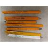 Image 7 : 97 Vintage Pencils with Advertisement from Rural and Local Businesses including 