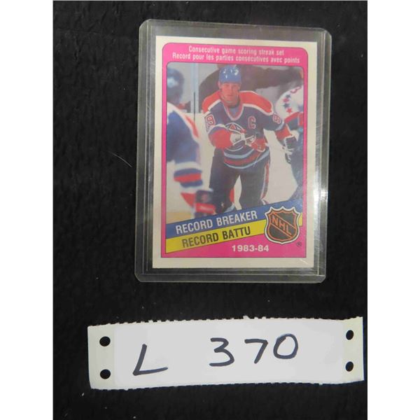 Wayne Gretzky Hockey Card