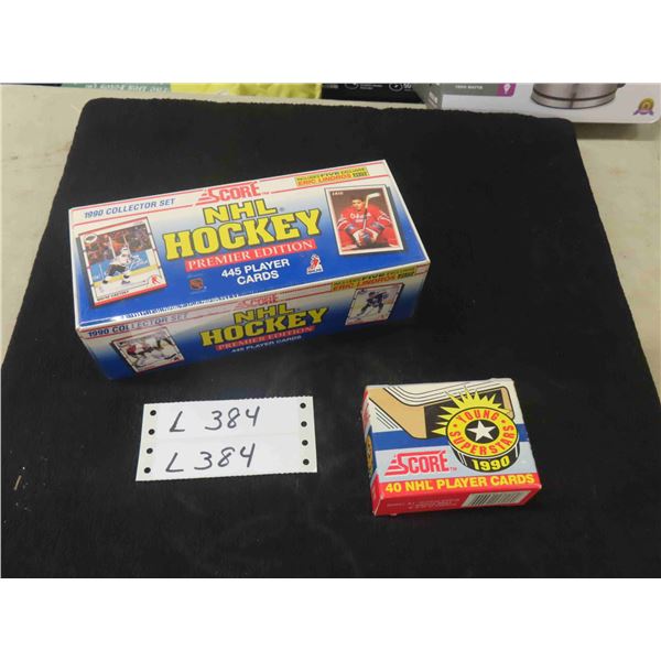 1990 Score Collector Set Factory Sealed, Score 1990 NHL Player Cards in