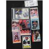 Image 1 : Wayne Gretzky Record Breaking Goal 1994 Card 5'' x 3 1/2'' , 7 Other Cards 