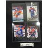 Image 1 : 4 'Young Guns' 1996 NHL Hockey Cards 3 1/2'' x 5''