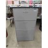 Image 1 : Pro Source 4 Drawer Metal Lateral Filing Cabinet with Key 54'' x 30'' x 18''