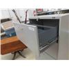 Image 3 : Pro Source 4 Drawer Metal Lateral Filing Cabinet with Key 54'' x 30'' x 18''