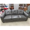 Image 1 : Leather / Leather Style Couch  