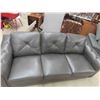 Image 2 : Leather / Leather Style Couch  