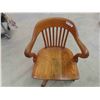 Image 2 : Krug Oak Swivel Office Chair