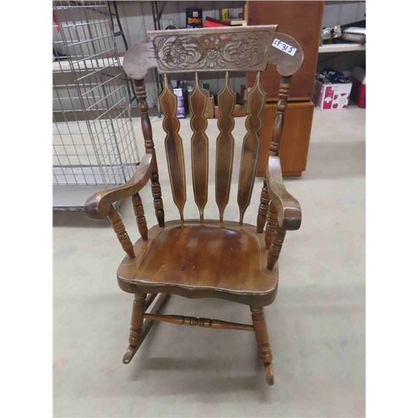 Wood Rocking Chair