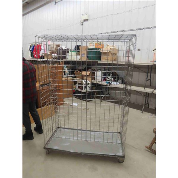 Rolling Commercial Rack 72'' x 48'' x 24''