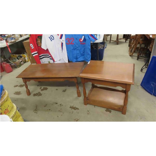 Coffee Table 17'' x 44'' x 20'' , End Table 22'' x 26'' x 20''