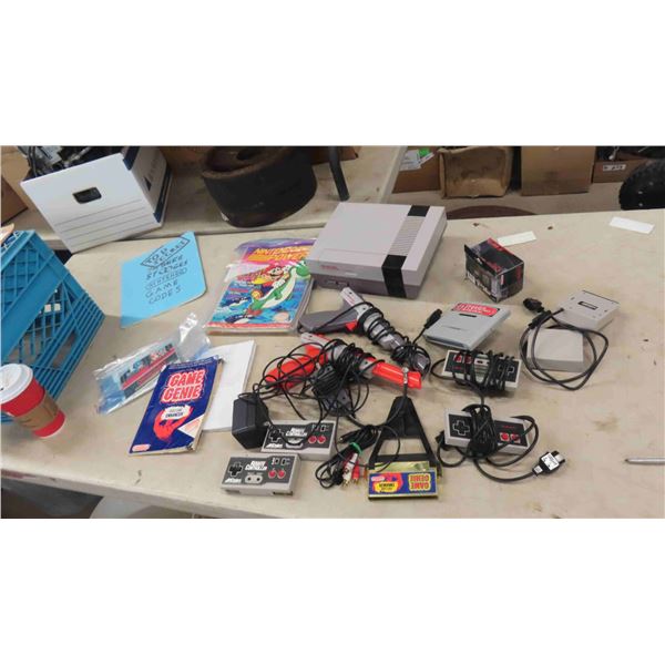 Nintendo Home Video Machine with Controls 