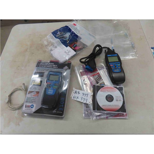 2 Auto Diagnostic Tools -New Old Stock