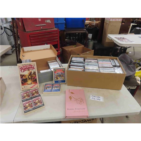 150+ CDs : Justin Bieber, Helen Reddy, Elton John, Plus & 20+ Cassettes 