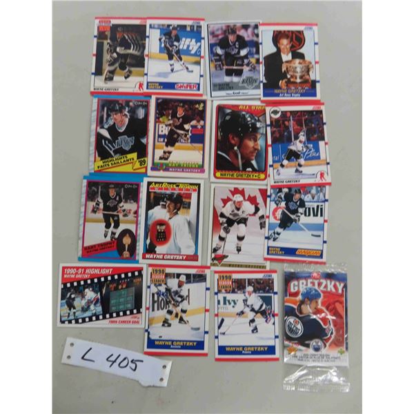 16 Wayne Gretzky Hockey Cards
