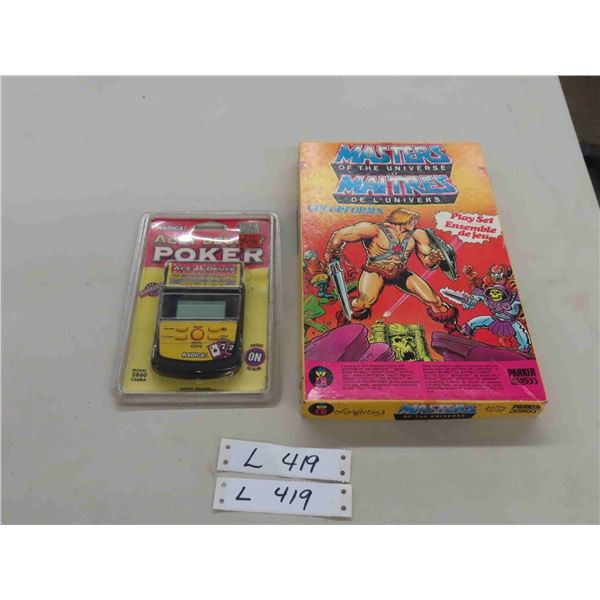 Masters of the Universe Playset , Acey Deucey Poker Model 2860