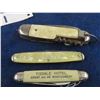 Image 2 : 5 Pocket Knives (1) Swiss Multi Blade (1) with Hotel Advertising