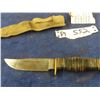 Image 5 : Vintage Hunting Knife 9'' with Sheath by British William Rodgers 