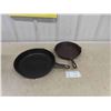 Image 1 : 2 Cast Frying Pans 12'' & 10''