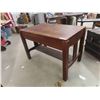 Image 1 : Oak Mission Desk 44'' x 36'' x 30 1/2'' 