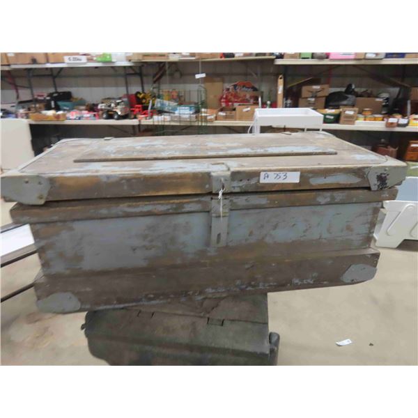 Carpenters Chest with Some Tools 14'' x 34'' x 16''