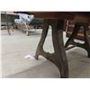 Image 3 : Display Top Coffee Table with Cast Base 18'' x 39'' x 18''