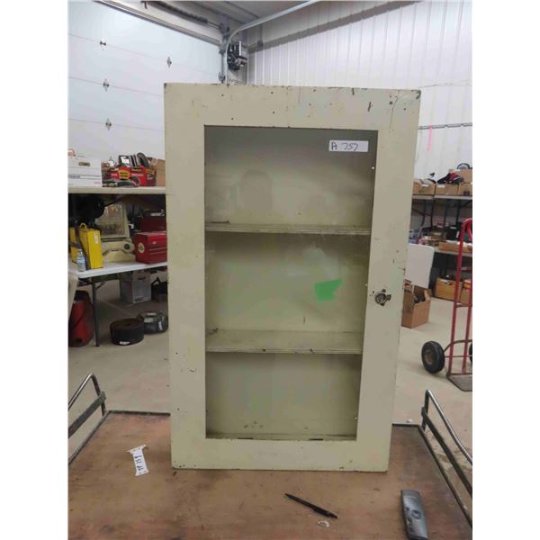 Metal Display Case 38'' x 23'' x 6''