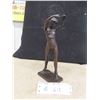Image 1 : Kelsey Bronze Dancing Girl Signed 10'' Tall