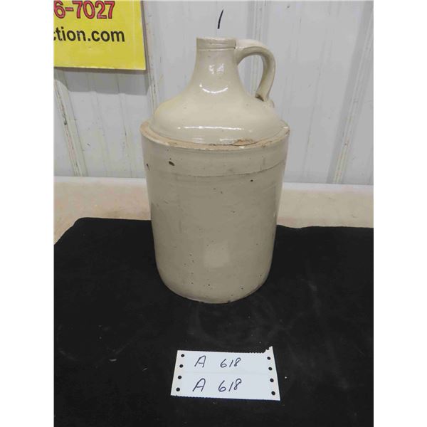 Minnisota Stoneware Finger Jug 1850s