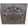 Image 2 : Decorative Cast Wood Stove Door/Panel 18'' x 19''