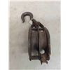 Image 3 : 3 Vintage Pulleys - 1 with Brake