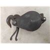 Image 7 : 3 Vintage Pulleys - 1 with Brake