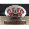 Image 4 : AAA National Guard Chrome Emblem 4 1/2'' x 3 3/4''