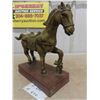Image 3 : Antique Style Horse Statue 15 1/2'' x 5'' x 12 1/2''