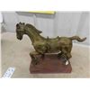 Image 4 : Antique Style Horse Statue 15 1/2'' x 5'' x 12 1/2''