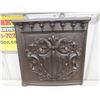 Image 4 : Decorative Cast Wood Stove Door/Panel 18'' x 19''