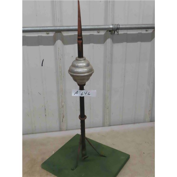 Lightning Rod 25'' with Aluminum Bulb